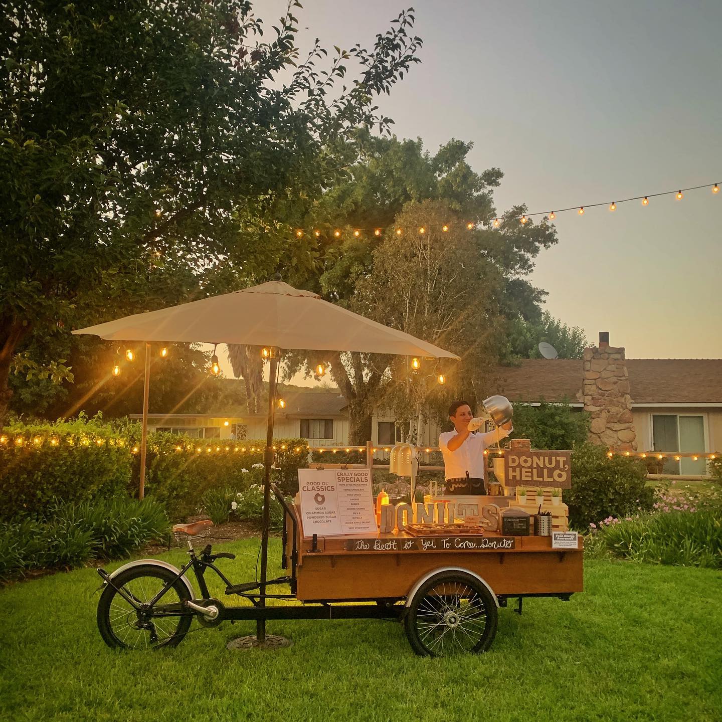 Donut Hello Event Catering Ferla Bikes